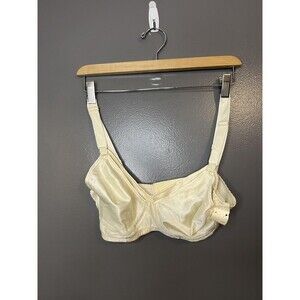 VINTAGE Mary Jane Bra Womens 34D Maternity Pocket Wire Free Made USA Style 80